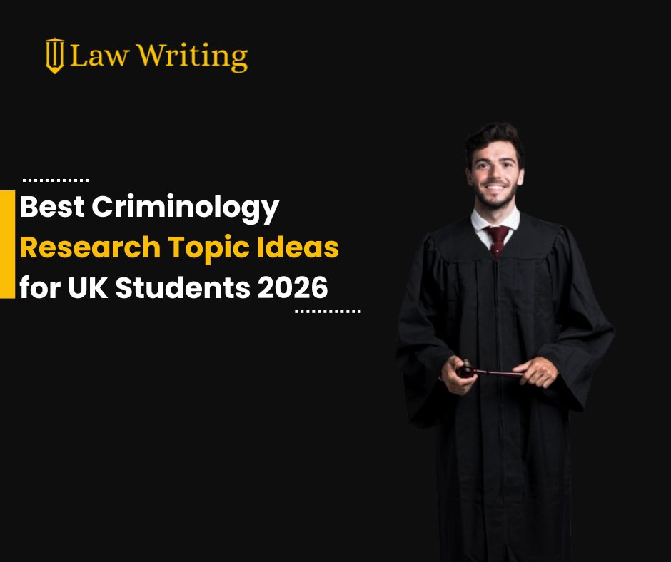 Best Criminology Research Topic Ideas for UK Students 2026